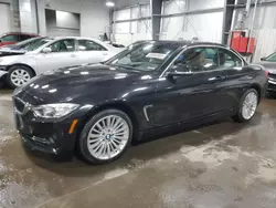 Salvage cars for sale at Ham Lake, MN auction: 2015 BMW 428 XI