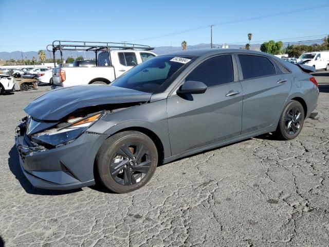 2023 Hyundai Elantra Blue