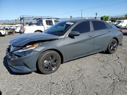 Salvage cars for sale at Colton, CA auction: 2023 Hyundai Elantra Blue