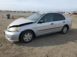 Salvage cars for sale at San Diego, CA auction: 2005 Honda Civic DX