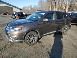 Mitsubishi salvage cars for sale: 2017 Mitsubishi Outlander SE