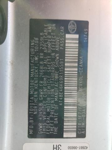 2009 Toyota Camry Base