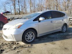 Salvage cars for sale at Waldorf, MD auction: 2012 Toyota Prius V