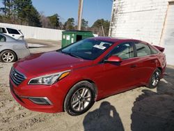 Salvage cars for sale at Seaford, DE auction: 2017 Hyundai Sonata SE