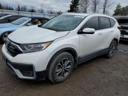 Salvage cars for sale from Copart Bowmanville, ON: 2022 Honda CR-V EXL