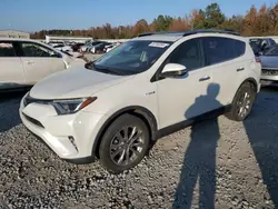 Salvage cars for sale from Copart Memphis, TN: 2018 Toyota Rav4 HV Limited