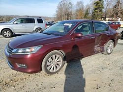 Honda Accord exl salvage cars for sale: 2015 Honda Accord EXL