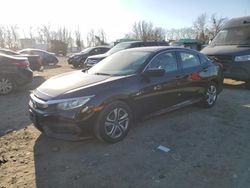 Honda salvage cars for sale: 2016 Honda Civic LX