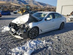 Salvage cars for sale at Reno, NV auction: 2021 BMW 530 I