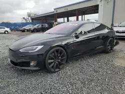 Salvage cars for sale at Riverview, FL auction: 2018 Tesla Model S