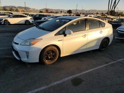 Salvage cars for sale at Van Nuys, CA auction: 2013 Toyota Prius