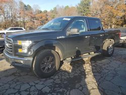 Salvage cars for sale from Copart Austell, GA: 2017 Ford F150 Supercrew