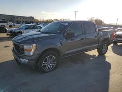 Salvage cars for sale at Wilmer, TX auction: 2022 Ford F150 Supercrew