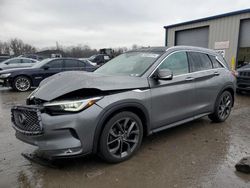 Infiniti salvage cars for sale: 2019 Infiniti QX50 Essential