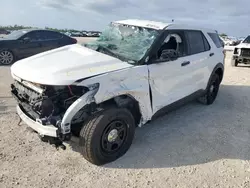 Salvage cars for sale at Arcadia, FL auction: 2020 Ford Explorer Police Interceptor