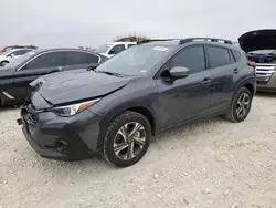 Salvage cars for sale at Taylor, TX auction: 2024 Subaru Crosstrek Premium