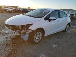 Chevrolet Vehiculos salvage en venta: 2019 Chevrolet Cruze LS