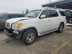 Salvage cars for sale at Hayward, CA auction: 2003 Toyota Sequoia Limited