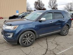 Ford salvage cars for sale: 2017 Ford Explorer Platinum