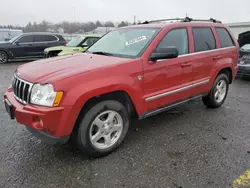 Jeep salvage cars for sale: 2005 Jeep Grand Cherokee Limited