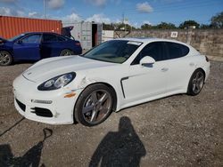 Salvage cars for sale at Homestead, FL auction: 2016 Porsche Panamera 2