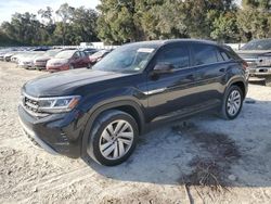 Salvage cars for sale at Ocala, FL auction: 2022 Volkswagen Atlas Cross Sport SE