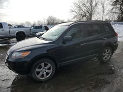 Hyundai salvage cars for sale: 2007 Hyundai Santa FE SE