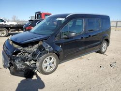 Salvage trucks for sale at Wichita, KS auction: 2016 Ford Transit Connect XLT