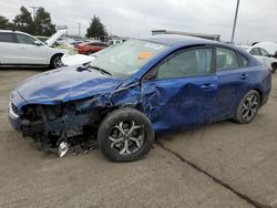 Salvage cars for sale at Moraine, OH auction: 2020 KIA Forte FE