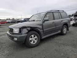 Salvage cars for sale at Eugene, OR auction: 2000 Toyota Land Cruiser