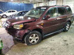 Salvage cars for sale at Woodhaven, MI auction: 2007 Honda Pilot EXL