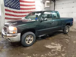 Salvage cars for sale at Lyman, ME auction: 2004 GMC New Sierra K1500