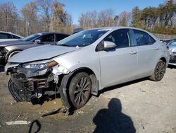 Toyota salvage cars for sale: 2017 Toyota Corolla L