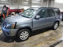 Salvage cars for sale at York Haven, PA auction: 2005 Honda CR-V SE