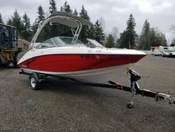 Salvage boats for sale at Arlington, WA auction: 2016 Yamaha Boat