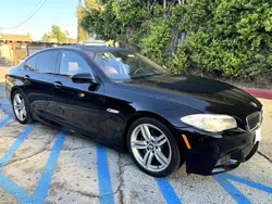 Salvage cars for sale at Van Nuys, CA auction: 2013 BMW 535 I