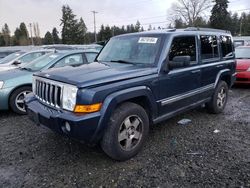 Jeep Commander salvage cars for sale: 2010 Jeep Commander Sport