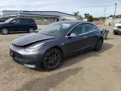 Salvage cars for sale at San Diego, CA auction: 2019 Tesla Model 3