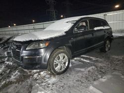 Salvage cars for sale at Elgin, IL auction: 2009 Audi Q7 TDI