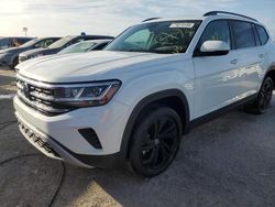 Salvage cars for sale from Copart Riverview, FL: 2021 Volkswagen Atlas SE