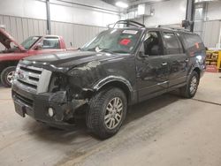 Salvage cars for sale at Casper, WY auction: 2012 Ford Expedition EL Limited