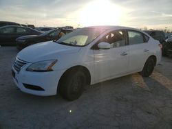 Salvage cars for sale at Indianapolis, IN auction: 2015 Nissan Sentra S