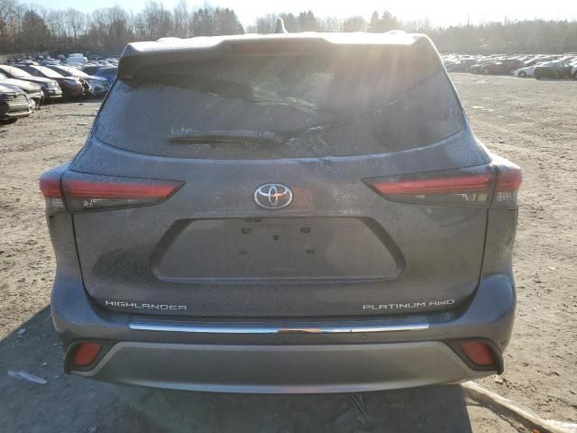 2022 Toyota Highlander Platinum