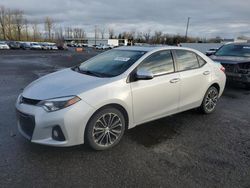 Salvage cars for sale from Copart Portland, OR: 2015 Toyota Corolla L