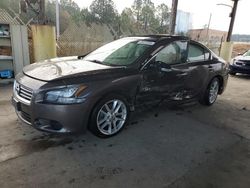 Salvage cars for sale at Gaston, SC auction: 2012 Nissan Maxima S