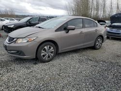 Honda salvage cars for sale: 2015 Honda Civic LX