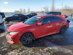 Honda salvage cars for sale: 2019 Honda Civic SI