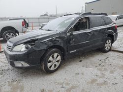 Salvage cars for sale at Appleton, WI auction: 2012 Subaru Outback 2.5I Premium