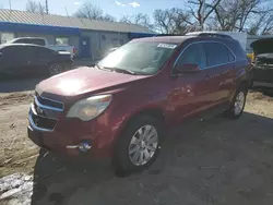 Salvage cars for sale at Wichita, KS auction: 2010 Chevrolet Equinox LT