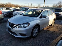 Salvage cars for sale at auction: 2018 Nissan Sentra S